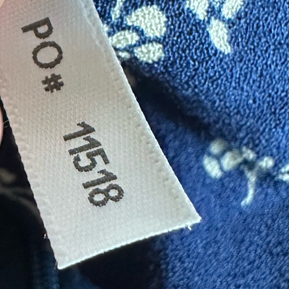 Reformation nell top blouse in maison blue and white floral corset fit size 8 - Picture 7 of 8